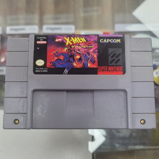 X Men Mutant Apocalypse SNES