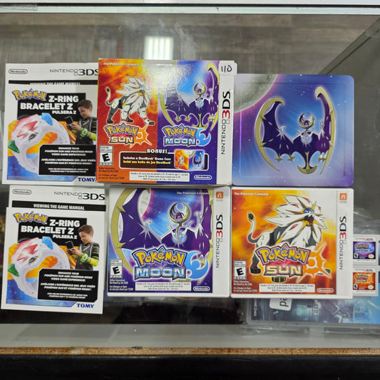 Pokémon Sun and Moon Dual Pack with Steelbook Nintendo 3DS