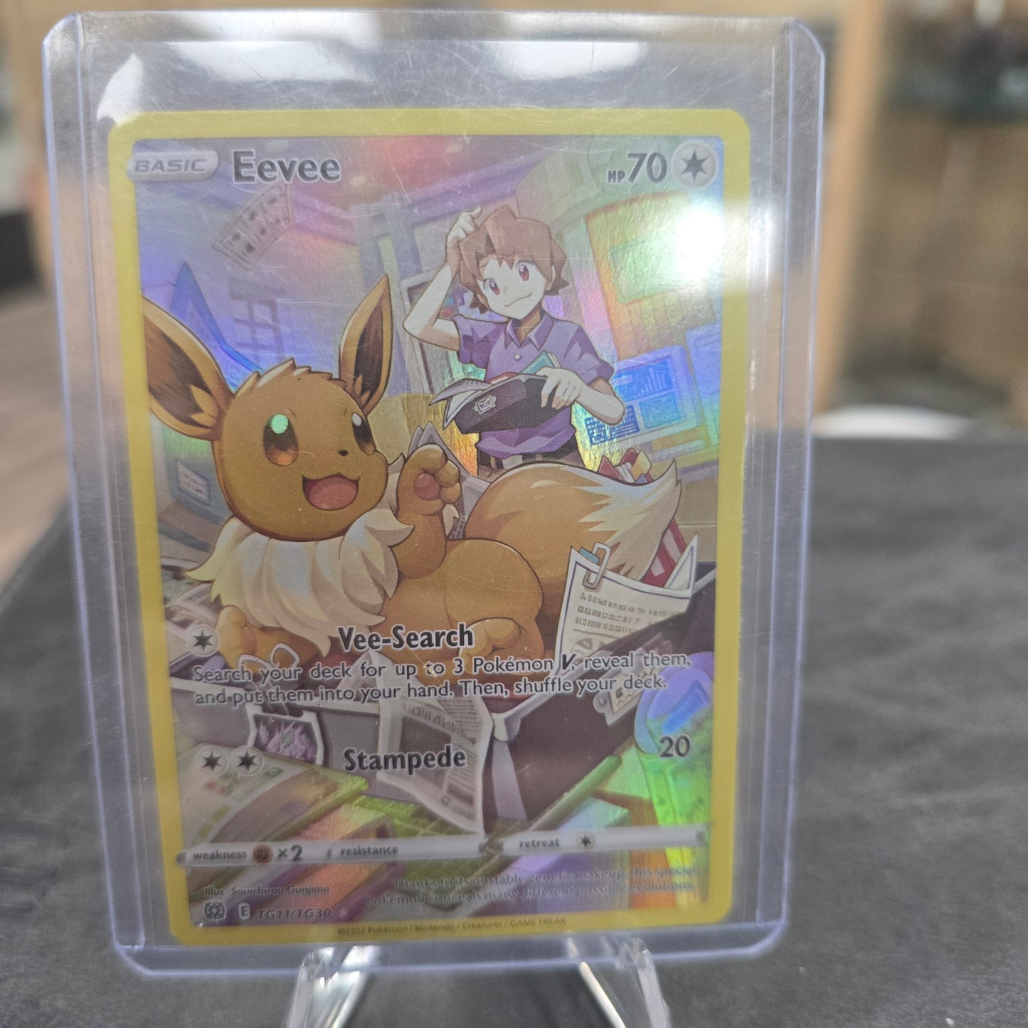 Eevee - SWSH09: Brilliant Stars Trainer Gallery (NM)