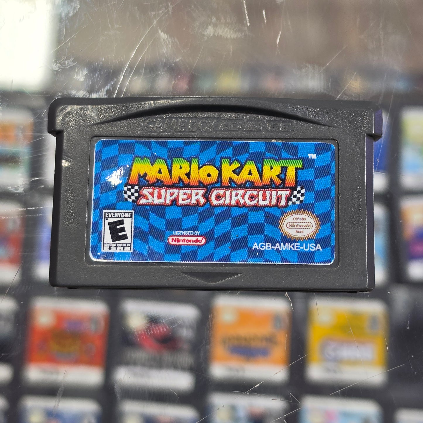 Mario Kart Super Circuit Nintendo Gameboy Advance (REPRODUCTION LABEL)