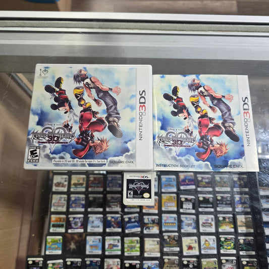 Kingdom Hearts 3D Dream Drop Distance Nintendo 3DS