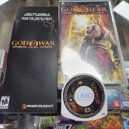 God of War Chains of Olympus PSP