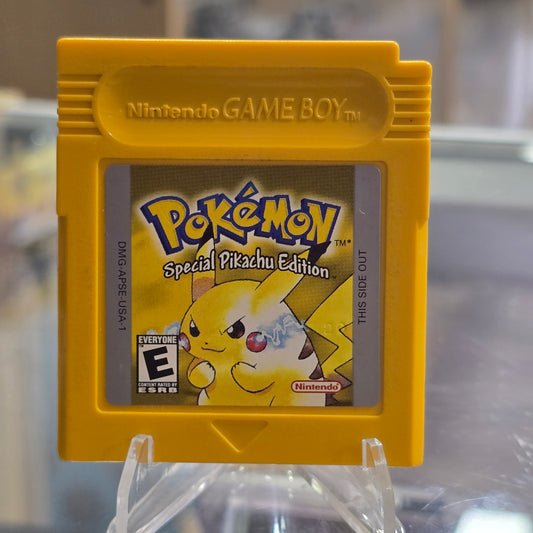 Pokémon Yellow (Authentic) (New Battery) (Saves) (Great Label) Nintendo Gameboy