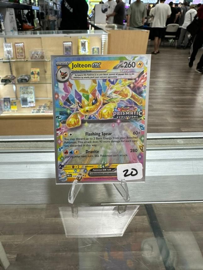 Jolteon ex - 030/131 (Prismatic Evolutions Stamp) (NM)