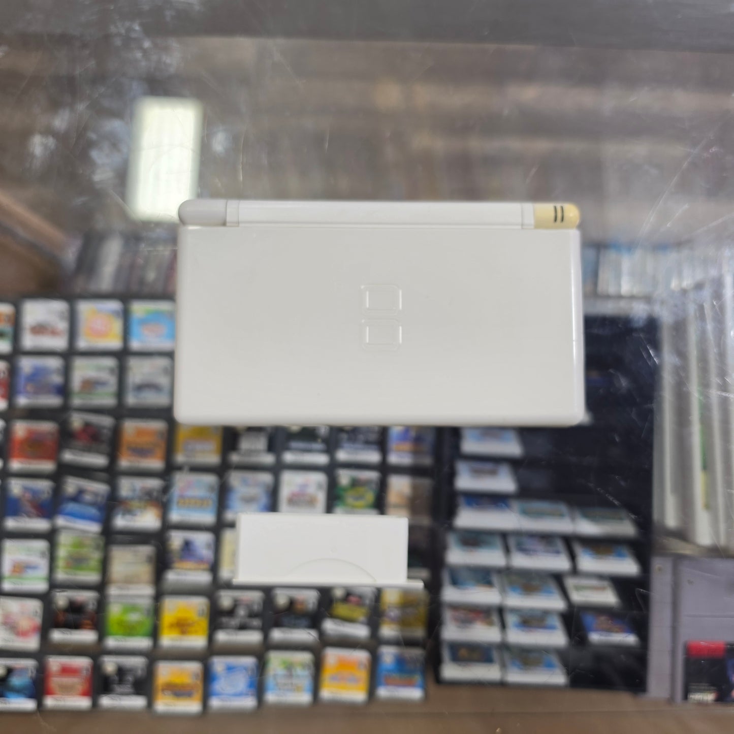White Nintendo DS Lite Handheld System with Charger