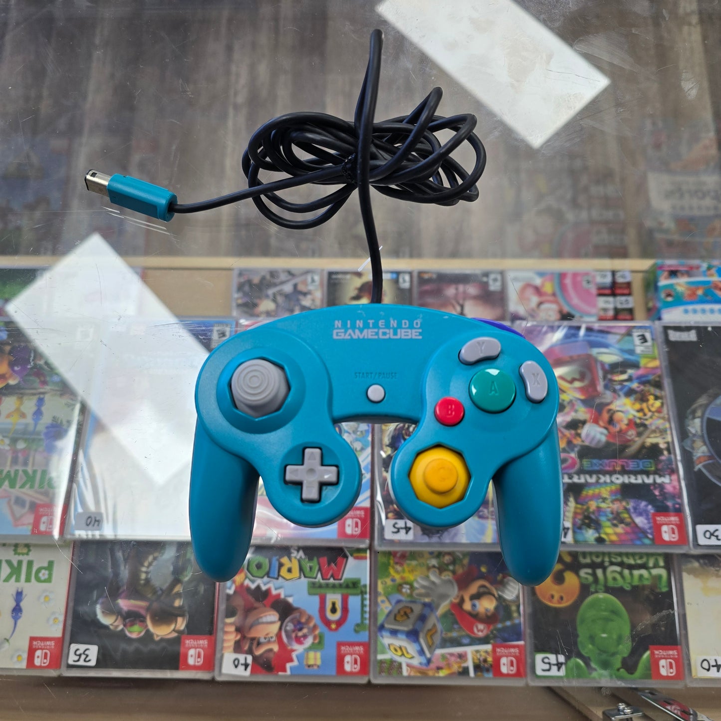 Turquoise Nintendo GameCube Controller