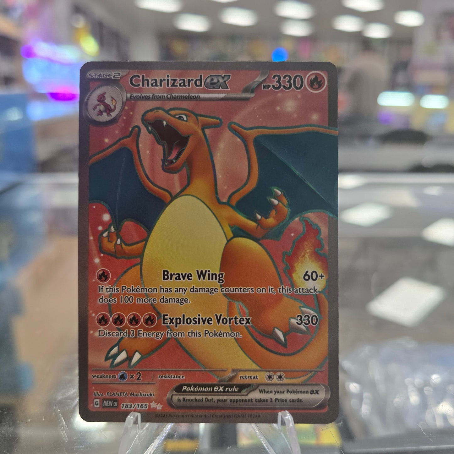 Charizard ex - 183/165 - SV: Scarlet & Violet 151 (NM)