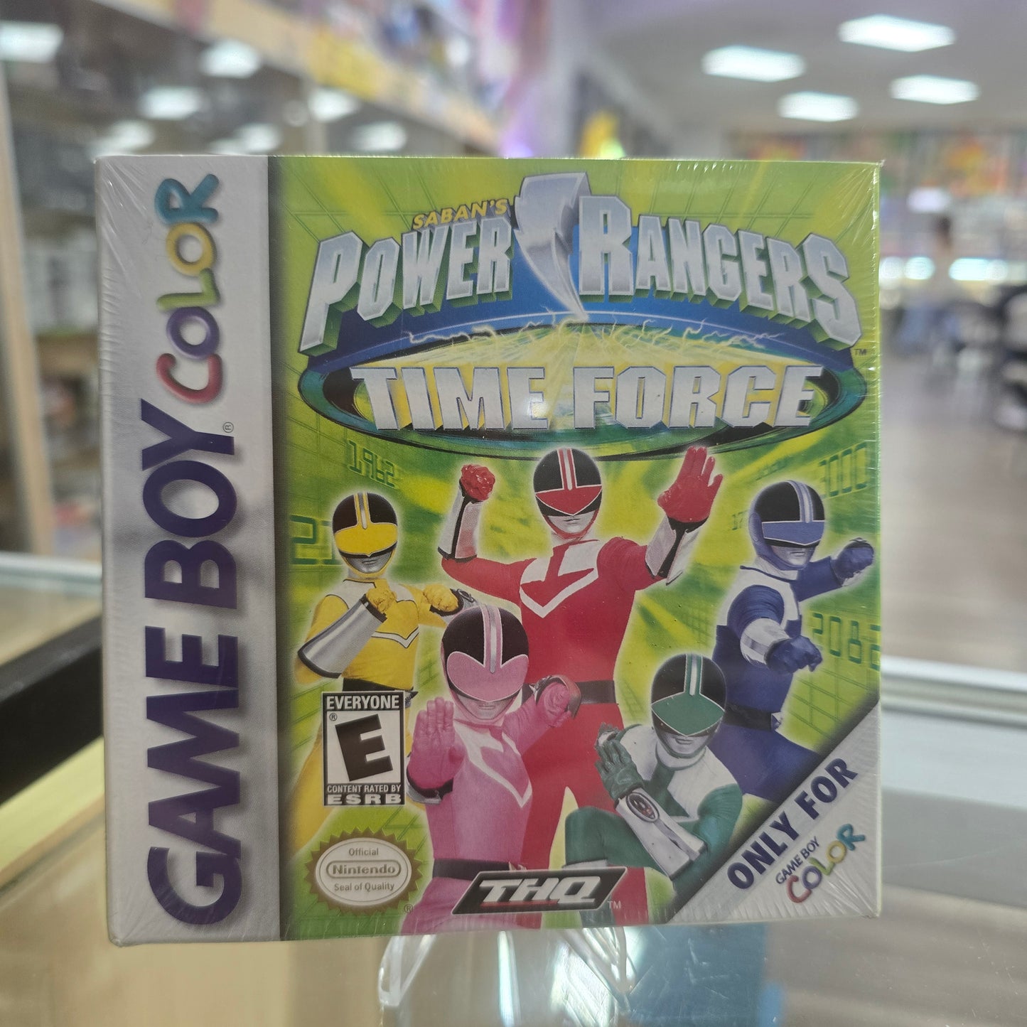 Power Rangers Time Force Nintendo Gameboy Color (Sealed)