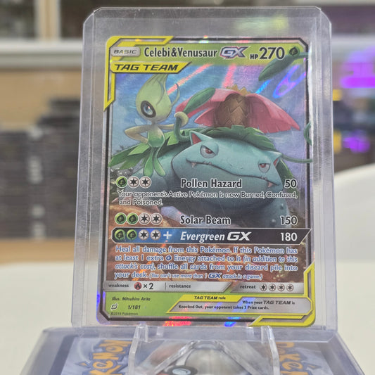 Celebi & Venusaur GX - SM - Team Up (MP)