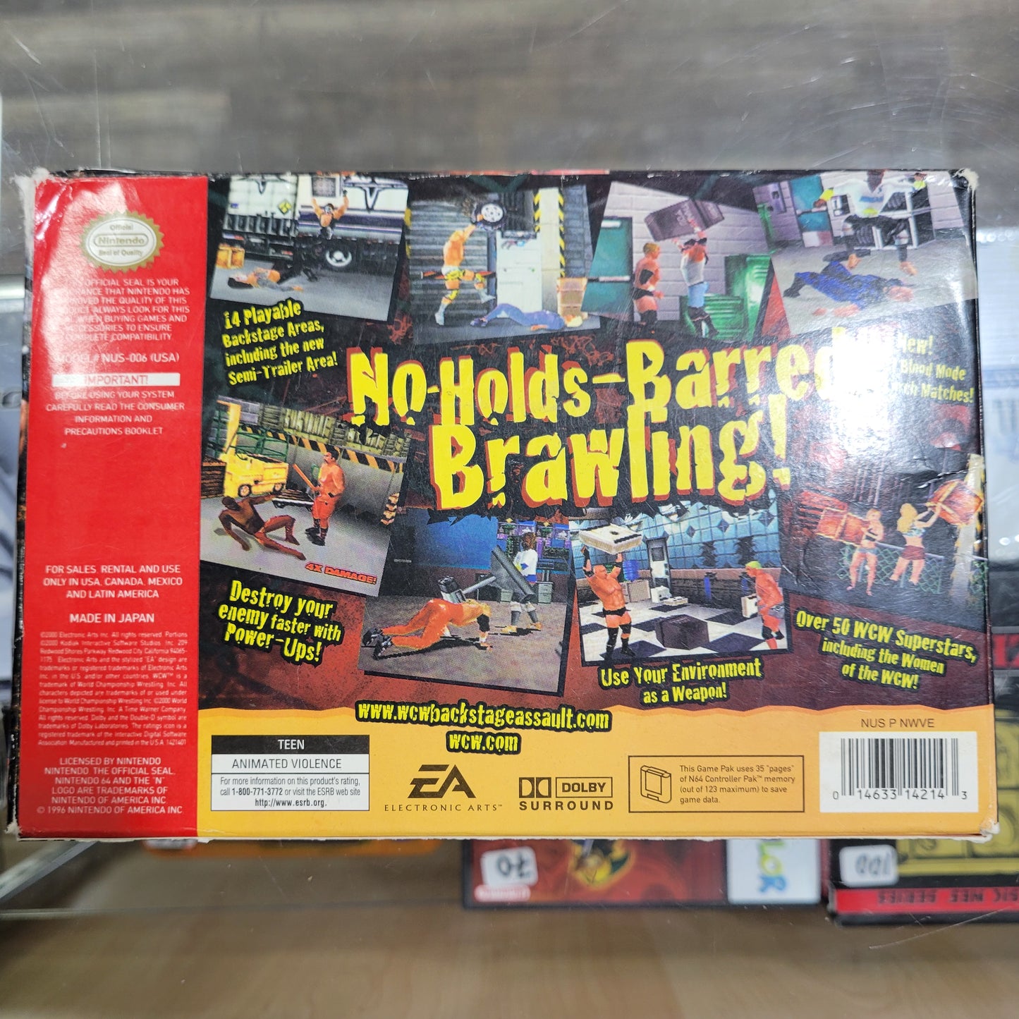 WCW Backstage Assault Nintendo 64