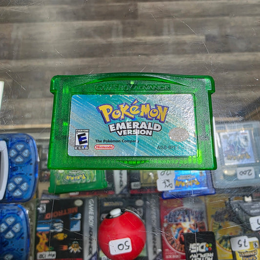 Pokémon Emerald Version Nintendo Gameboy Advance [Dry Battery]