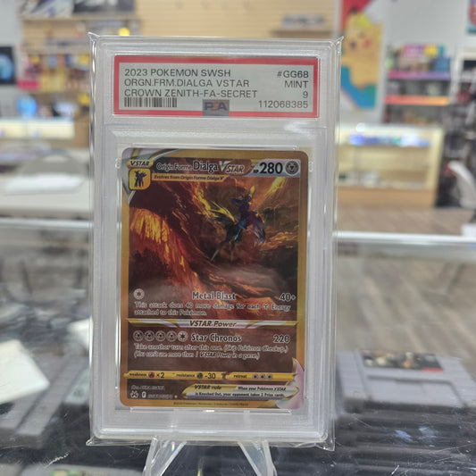 Origin Forme Dialga VSTAR (Secret) - Crown Zenith: Galarian Gallery (PSA 9)