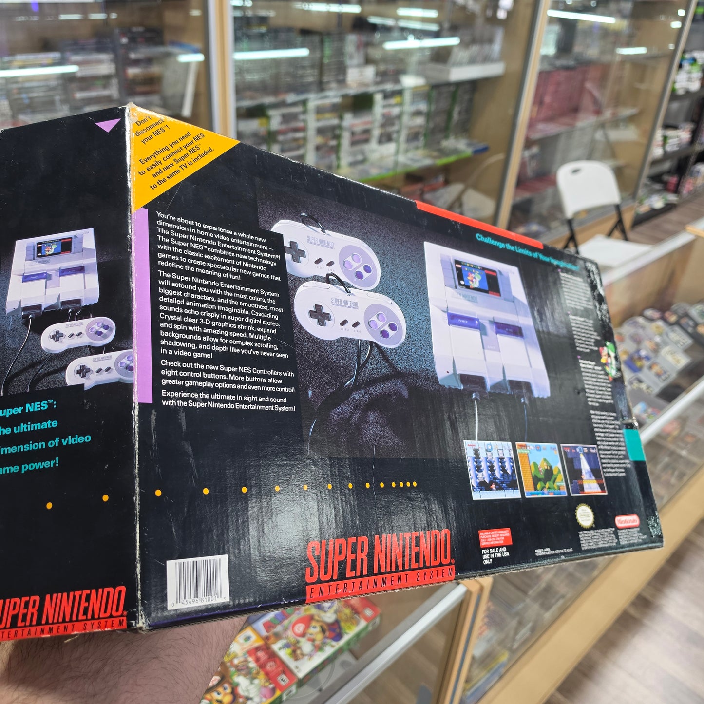 Super Nintendo SNES Super Set CIB