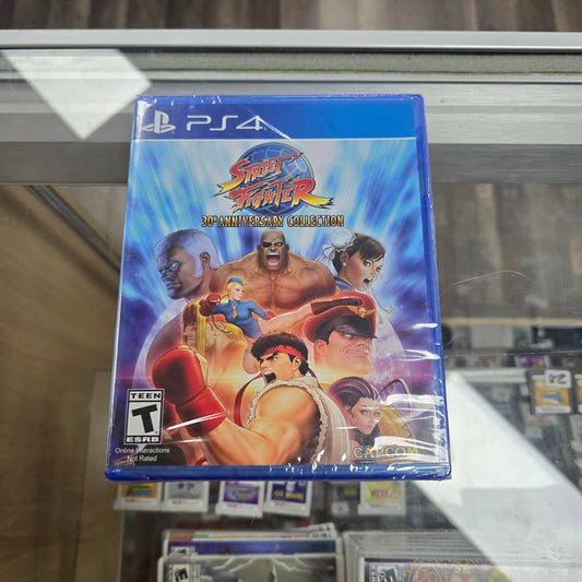 Street Fighter 30th Anniversary Collection Sealed NEW Playstation 4