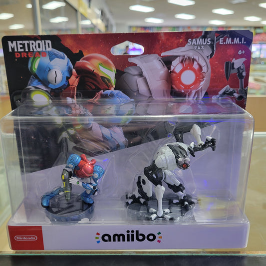 New Metroid Dread Samus and Emmi Amiibo