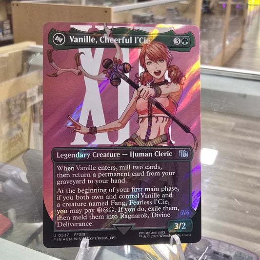 Vanille, Cheerful l'Cie (Borderless) (Surge Foil) - FINAL FANTASY (FIN) Near Mint