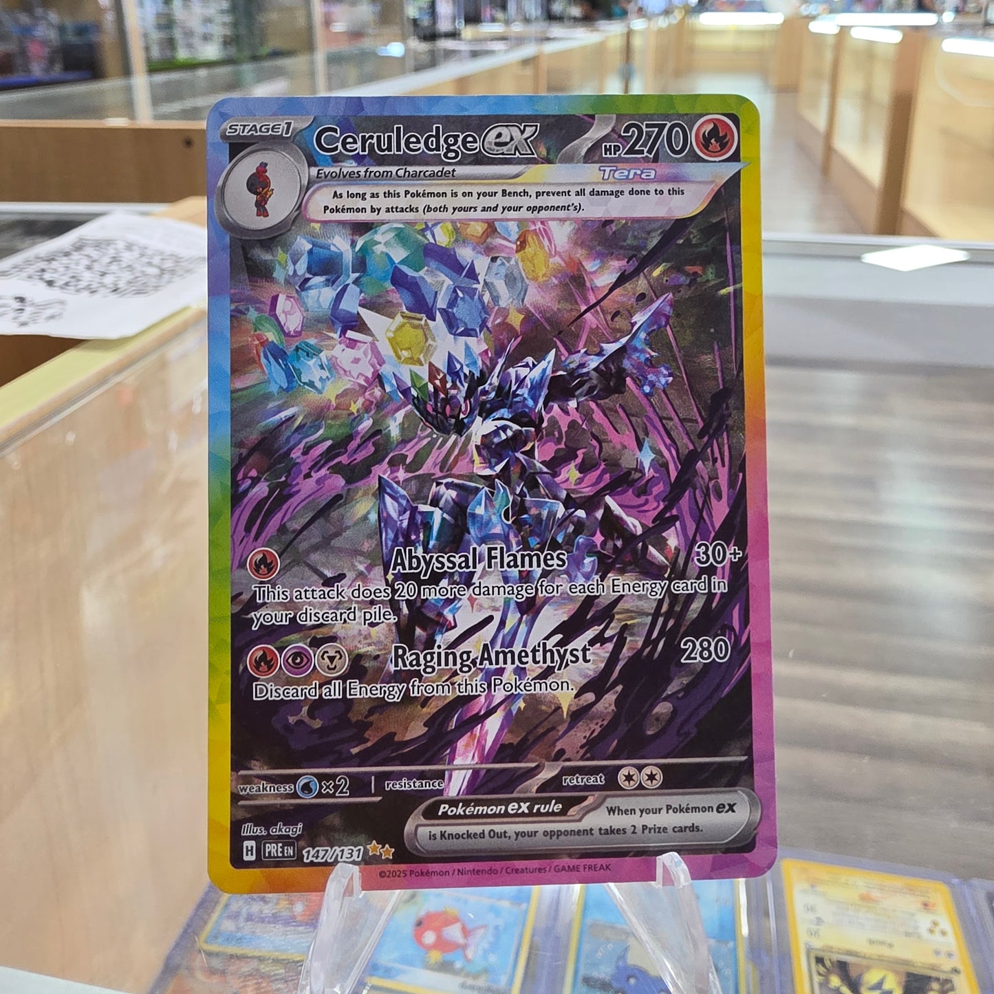 (NM) Ceruledge ex - SV: Prismatic Evolutions