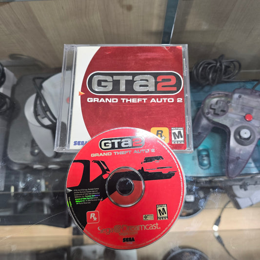 Grand Theft Auto 2 (DISC & MANUAL ONLY) Sega Dreamcast