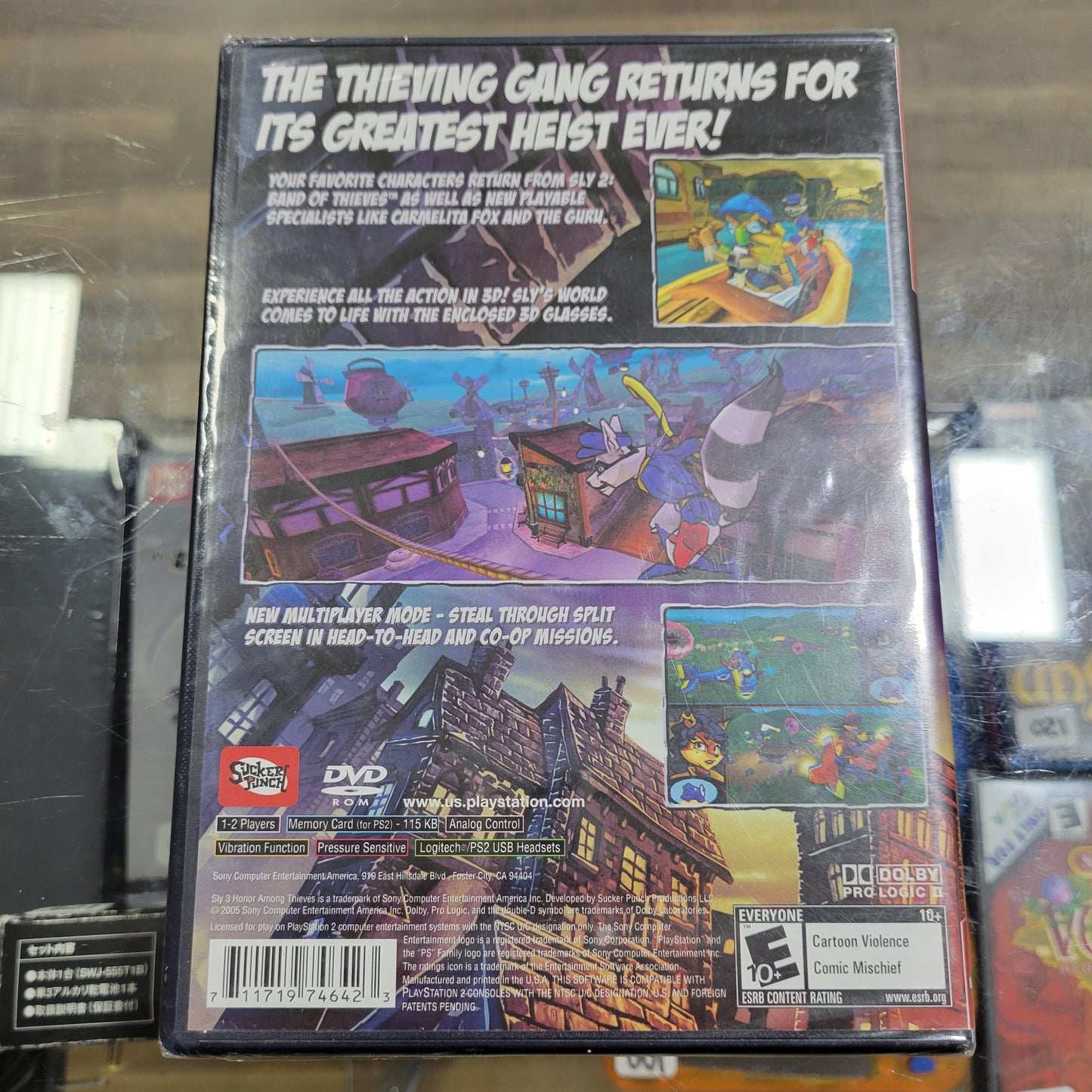 [New Sealed] Sly 3 Honor Among Thieves Playstation 2