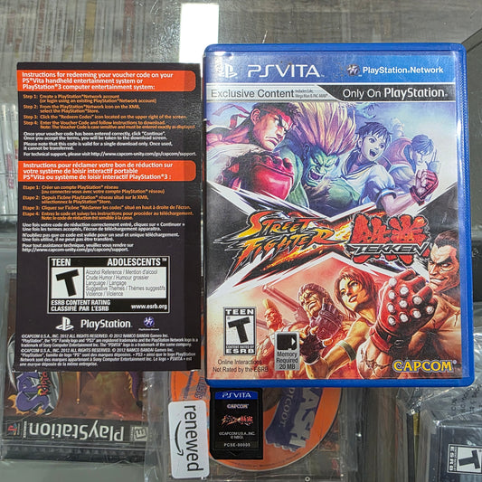 Street Fighter X Tekken PS Vita