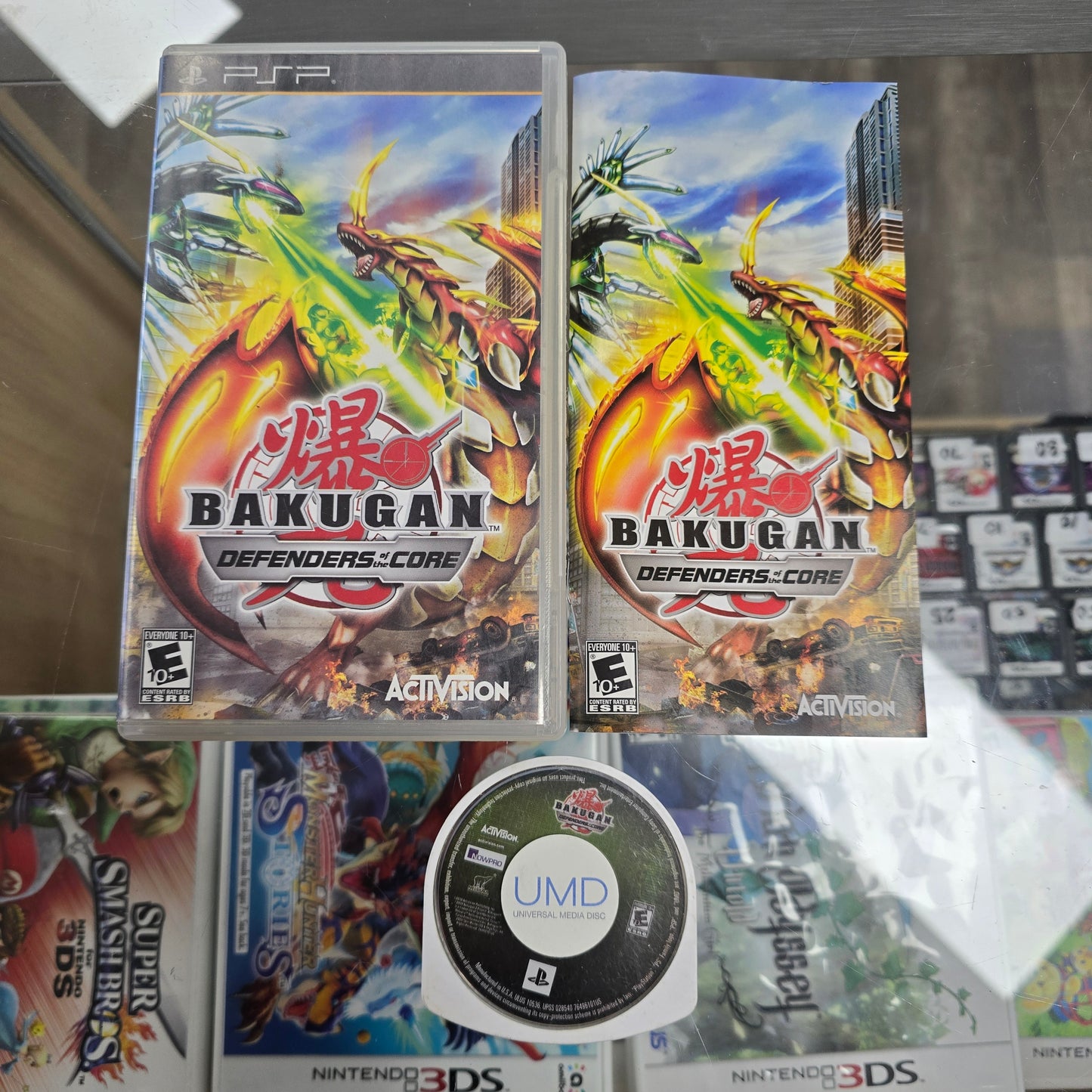 Bakugan Defenders of the Core PSP