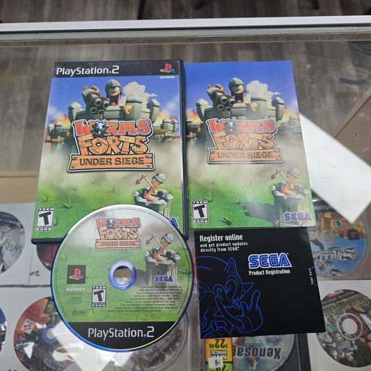 Worms Forts Under Siege Playstation 2