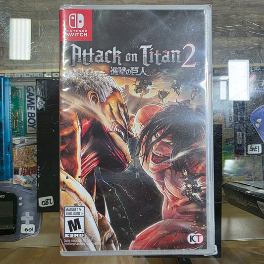 New Sealed Attack On Titan 2 Nintendo Switch