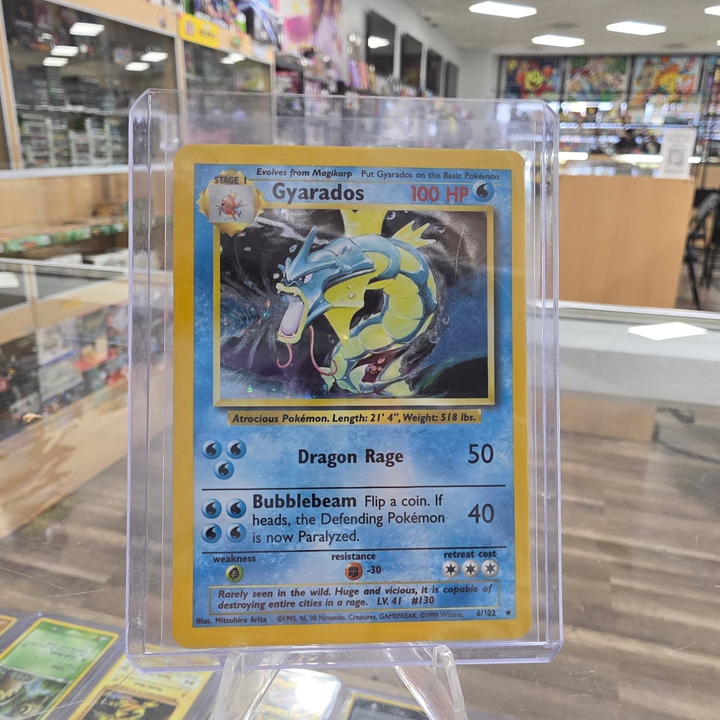 Gyarados - Base Set (MP)