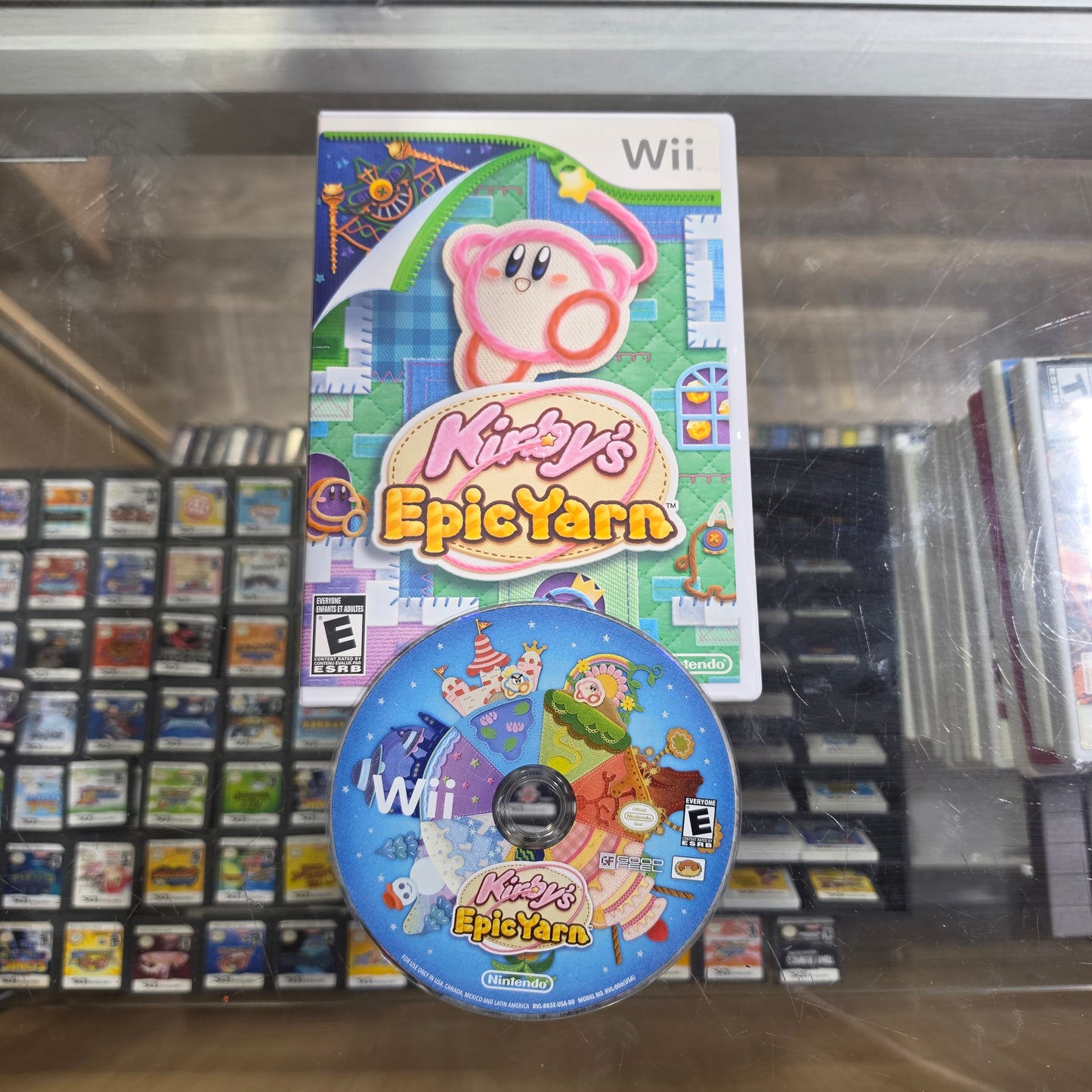 Kirby's Epic Yarn Nintendo Wii