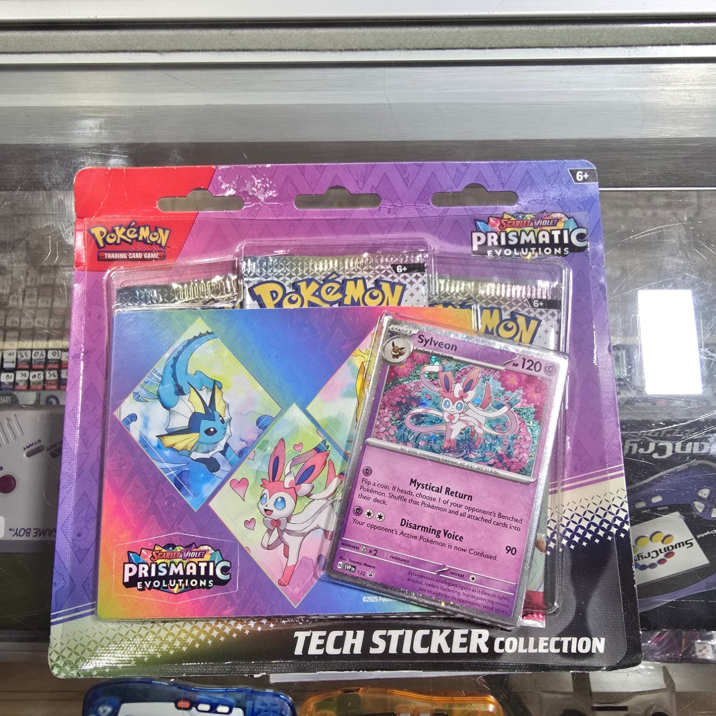Prismatic Evolutions Tech Sticker Collection [Sylevon] - SV: Prismatic Evolutions (NM)