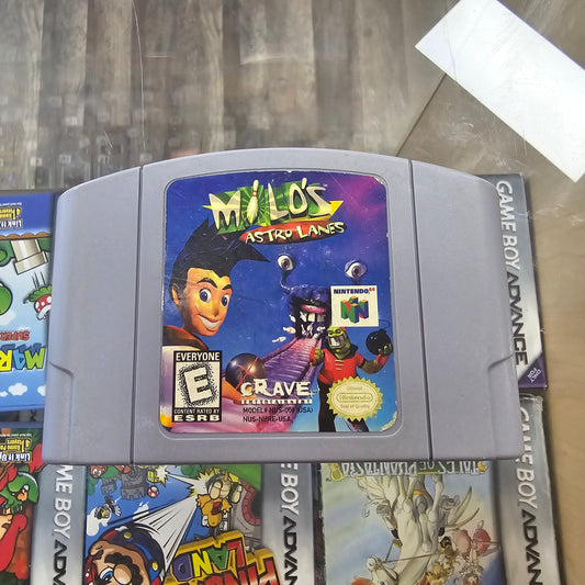 Milo's Astro Lane Nintendo 64