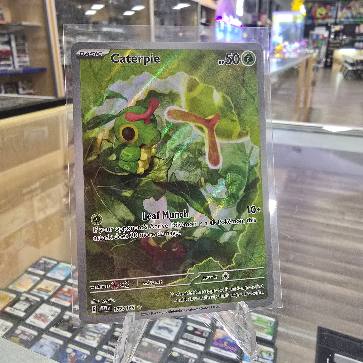 Caterpie - 172/165 - SV: Scarlet & Violet (NM)