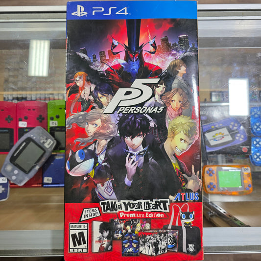 Persona 5 Royal Take Your Heart Premium Edition Playstation 4 [NO GAME]