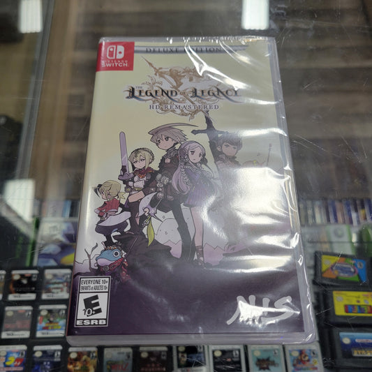 New Sealed The Legend Of Legacy HD Remastered Nintendo Switch