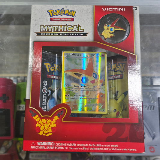 Pokemon 2016 Mythical Pokemon Collection Victini - Factory Sealed Box