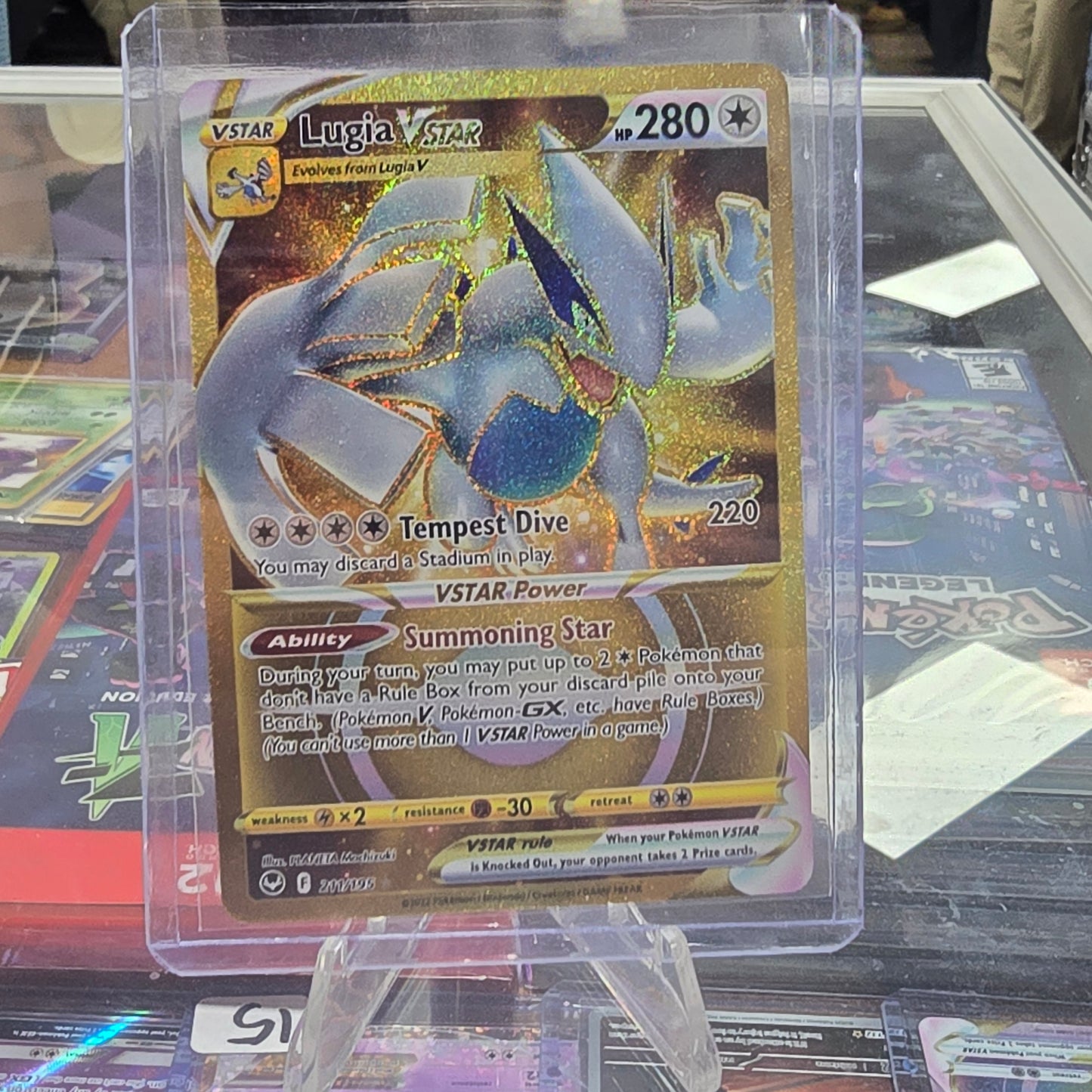 Lugia VSTAR (Secret) (211) - SWSH12: Silver Tempest (NM)