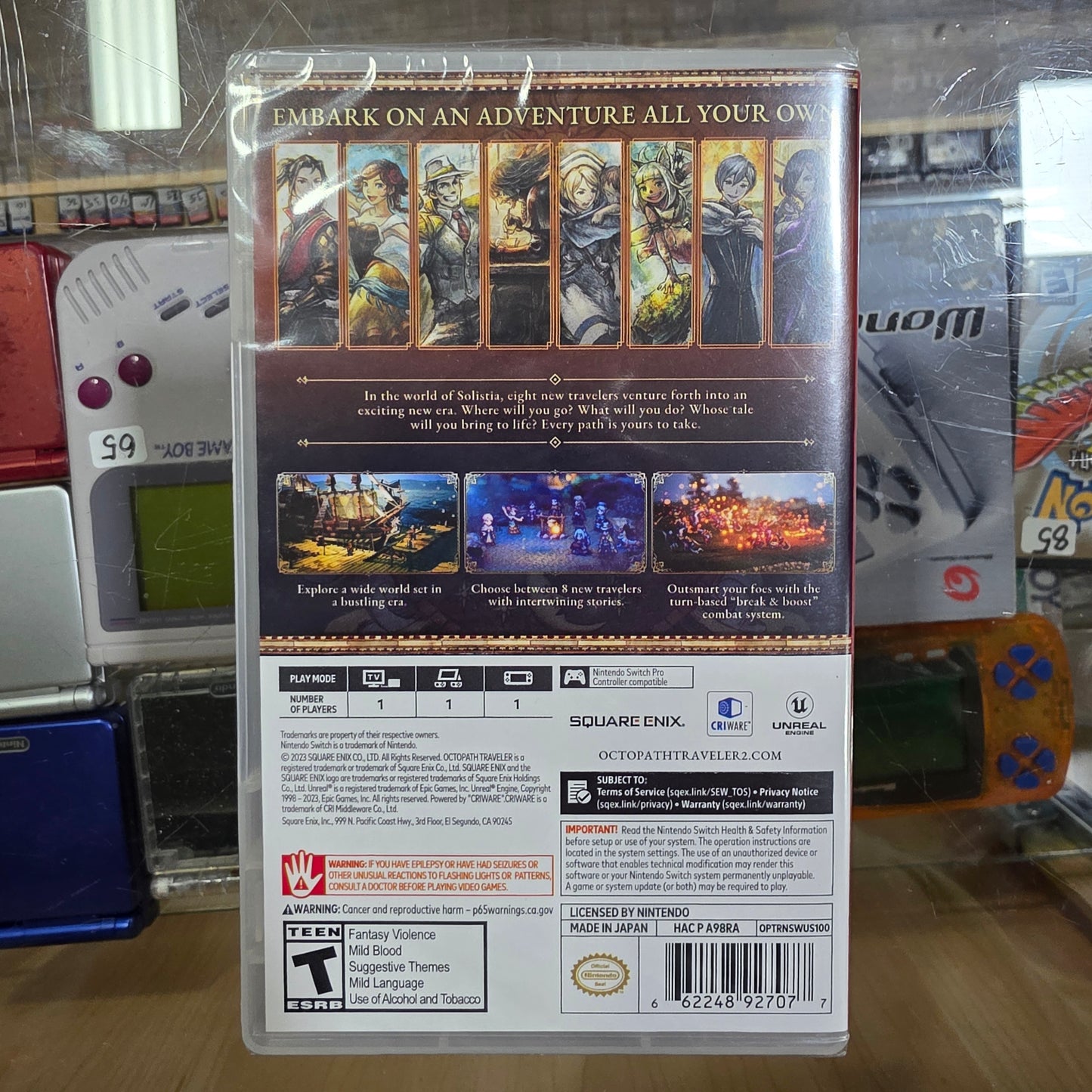 Octopath Traveler II Nintendo Switch