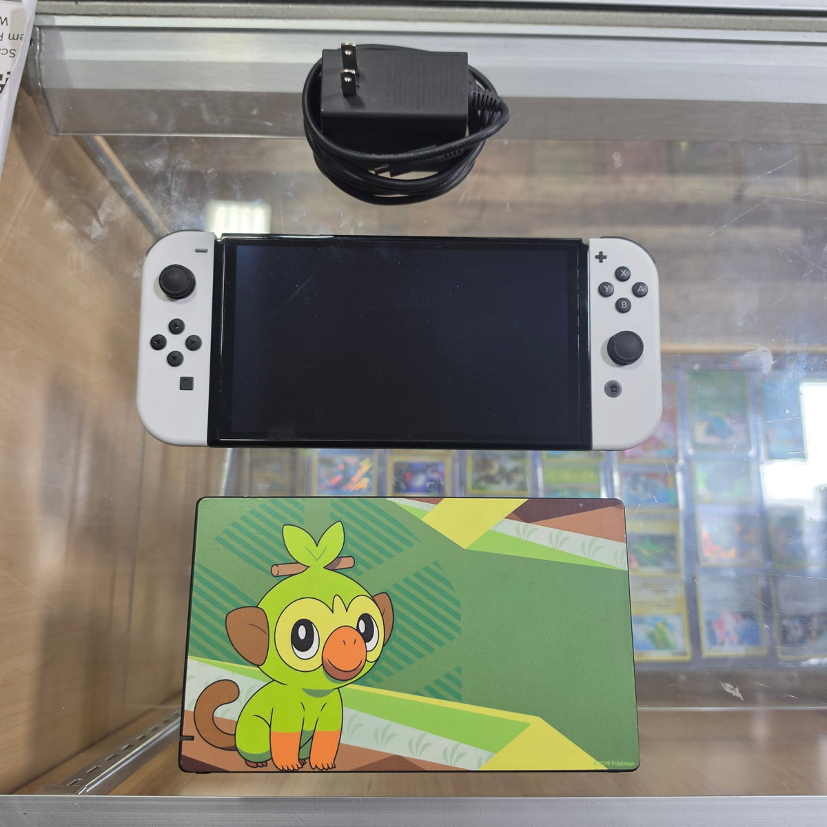 (0864) Nintendo Switch OLED System with Charger and Dock