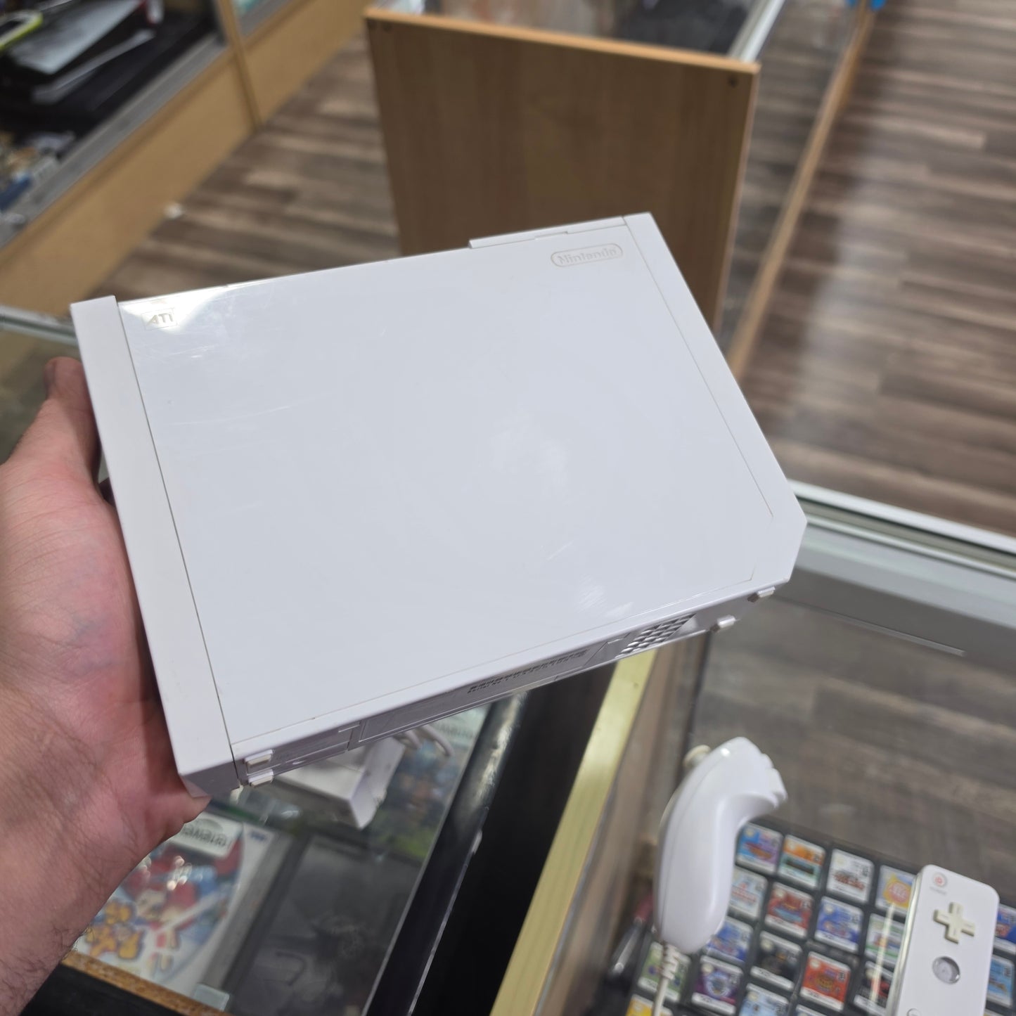 Nintendo Wii System with all wires and Controllers (850)
