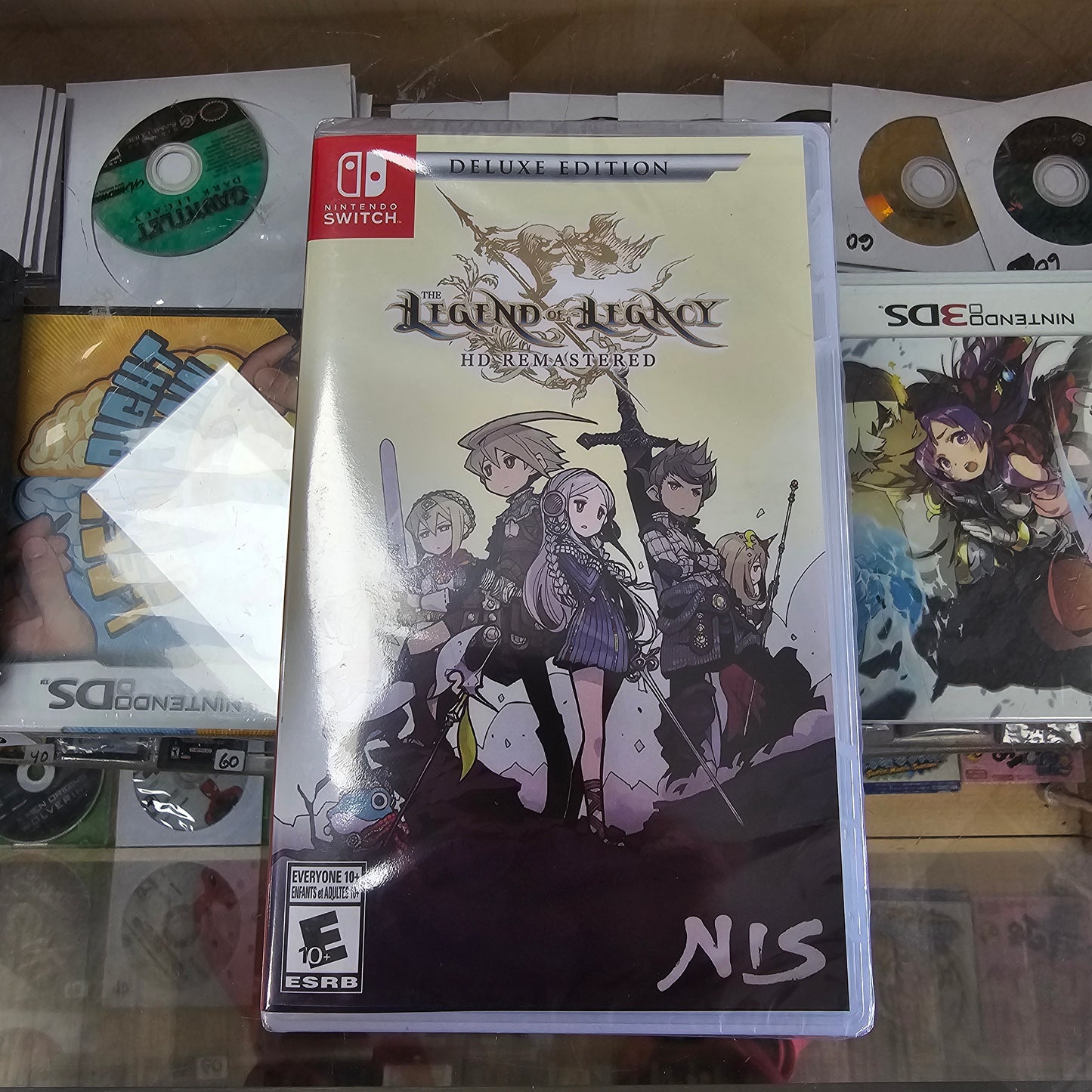 Legend of Legacy HD Remastered Deluxe Edition Nintendo Switch New