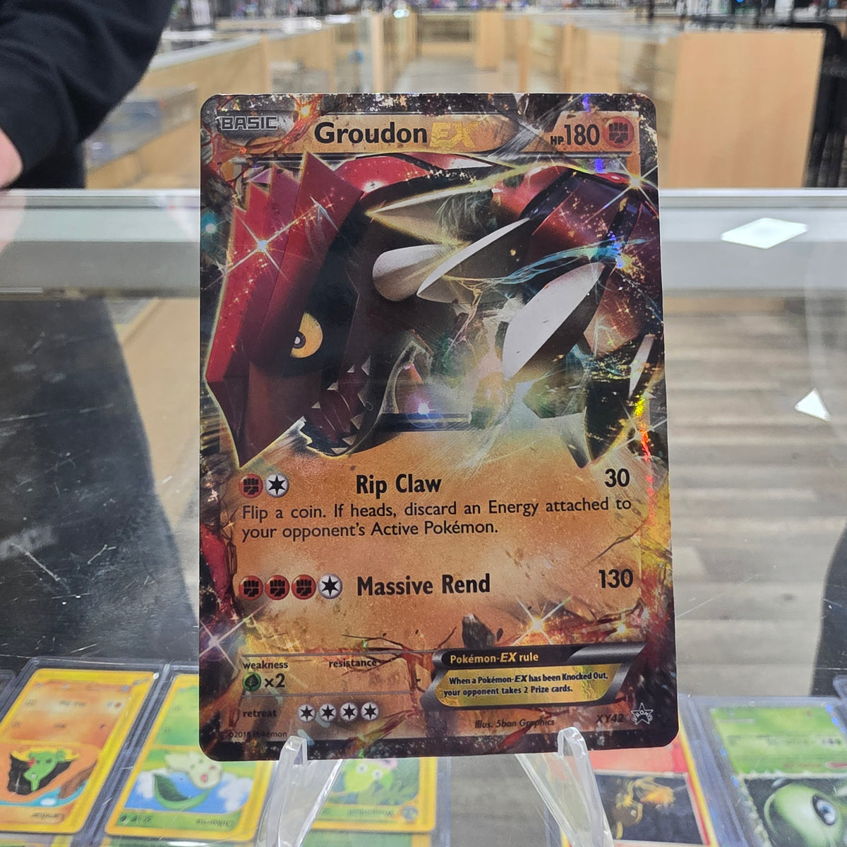 (NM) Groudon EX - XY Promos