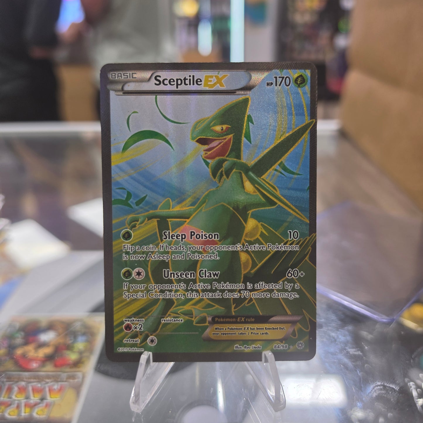 Sceptile EX (84 Full Art) - XY - Ancient Origins (NM)