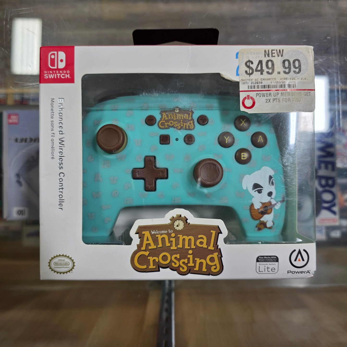 New Sealed Power A KK Slider Enhanced Wireless Controller Nintendo Switch