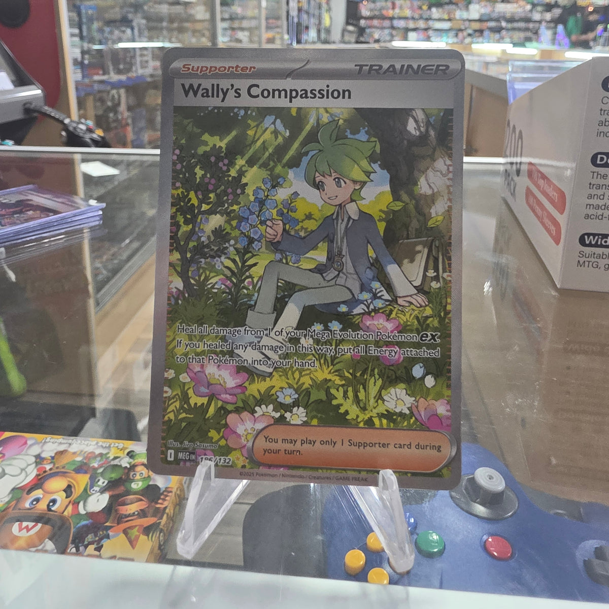 (NM) Wally's Compassion - 186/132 - ME01: Mega Evolution