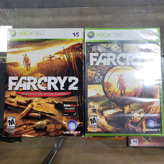 [New Sealed] Far Cry 2 Gamestop Pre Order Xbox 360