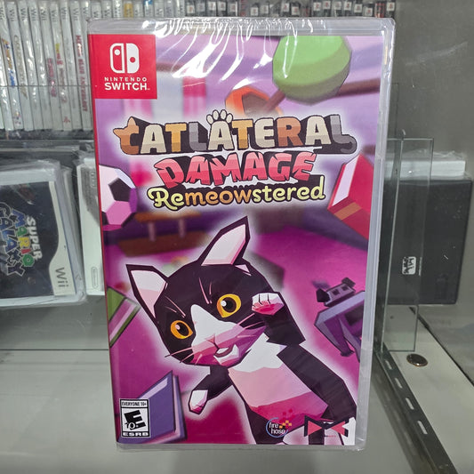 New Sealed Catlateral Damage: Remeowstered Nintendo Switch
