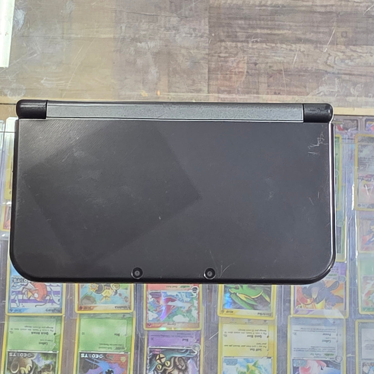 (402) (Top IPS) Black New Nintendo 3DS XL Handheld System With Charger (Region Free)(JAPANESE TO US)