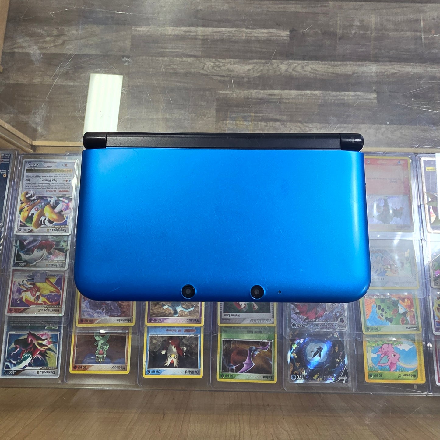 Blue Nintendo 3DS XL Handheld System With Charger (Digital Games) (US System)
