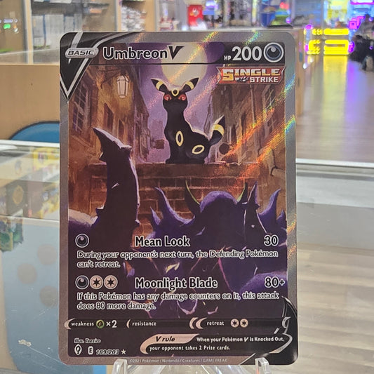 Umbreon V (Alternate Full Art) - SWSH07: Evolving Skies (NM)