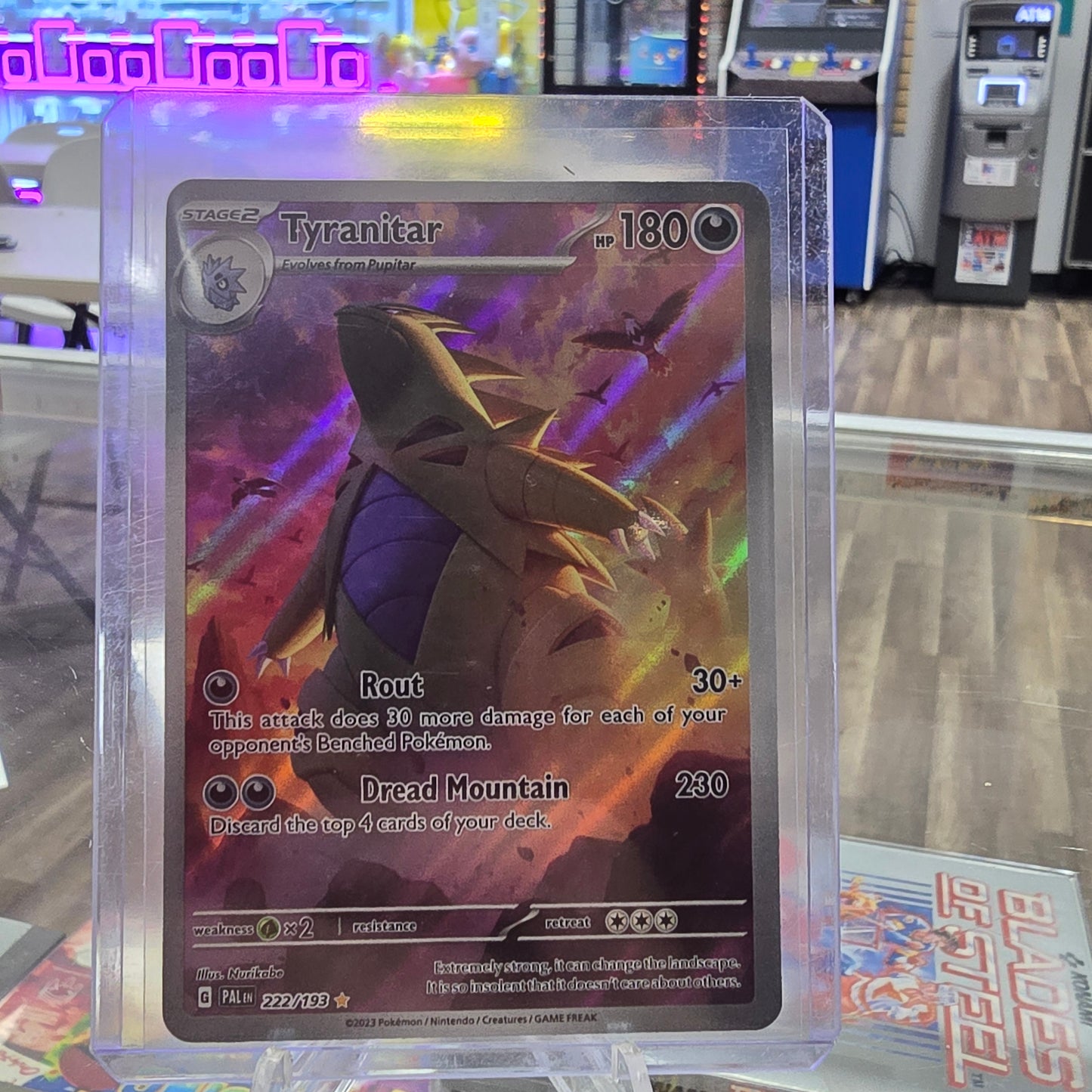 Tyranitar - 222/193 - SV02: Paldea Evolved (NM)